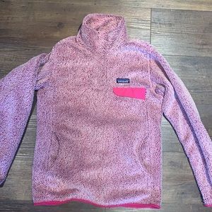Women’s Patagonia 1/4 snap pink